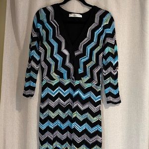 Trina Turk chevron print dress